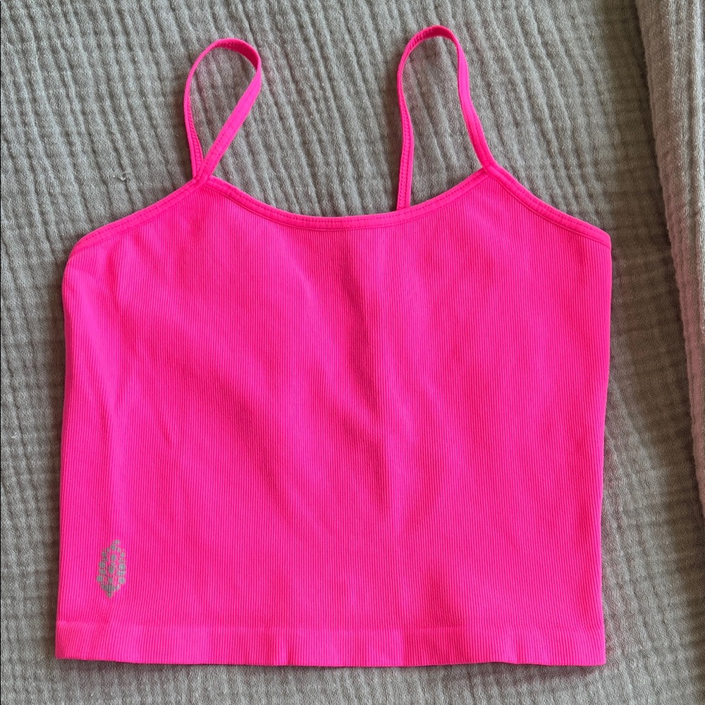 FP Movement by Free People Neon Pink Crop Top